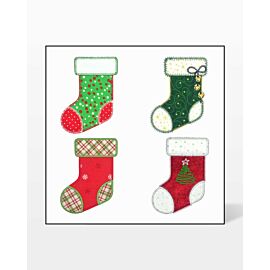 GO! Mini Stockings Embroidery by V-Stitch Designs