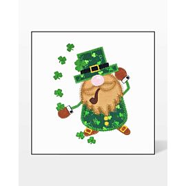 GO! Irish Gnome with Top Hat Embroidery by V-Stitch Designs