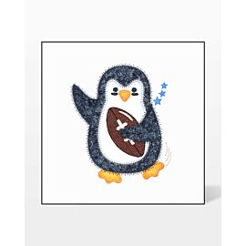 GO! Penguin All Star Embroidery by V-Stitch Designs