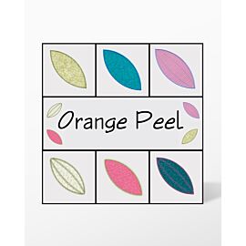 GO! Orange Peel Embroidery by V-Stitch Designs (VQ-OPES1)