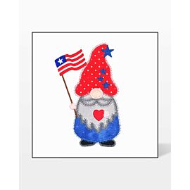 GO! Patriotic Gnome Embroidery by V-Stitch Designs