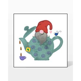 GO! Teapot Gnome Embroidery by V-Stitch Designs