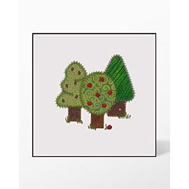 GO! Trees Single #1 Embroidery Designs by V-Stitch Designs (VQ-TS1)