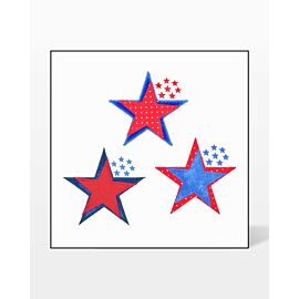GO! Twisted Stars Embroidery by V-Stitch Designs