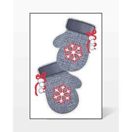GO! Vertical Mittens Embroidery by V-Stitch Designs
