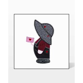 GO! Valentine Overall Sam Embroidery by V-Stitch Designs