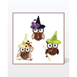 GO! Witchy Owls Embroidery by V-Stitch Designs