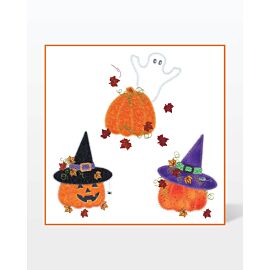 GO! Witchy Pumpkins Embroidery by V-Stitch Designs