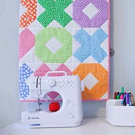 GO! X Marks the Spot Baby Quilt Pattern - AccuQuilt