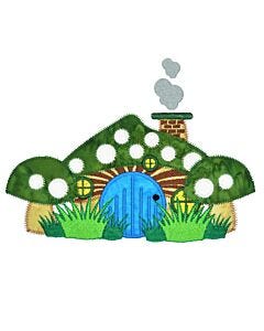 GO! Hobbit Mushroom House by Janine Lecour Embroidery Specialty Designs