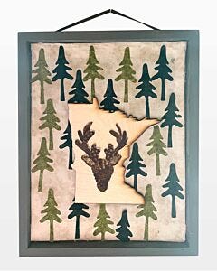 GO! Deer in the Woods Wall Hanging Pattern