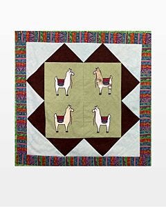 GO! Llamas in the Mountains Wall Hanging Pattern
