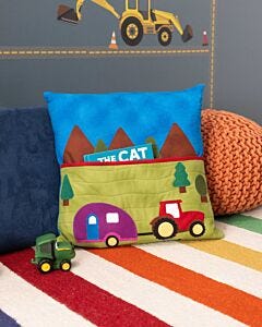GO! Tractor Book Pocket Pillow Pattern