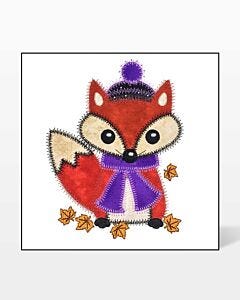 GO! Fall Fox Embroidery by V-Stitch Designs