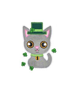 GO! Irish Kitten Embroidery by V-Stitch Designs
