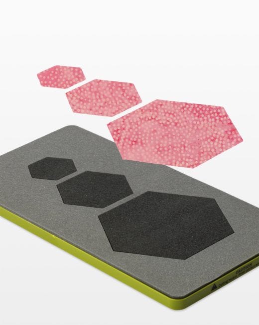 Go Hexagon 1 1 1 2 2 1 2 Sides Accuquilt Com
