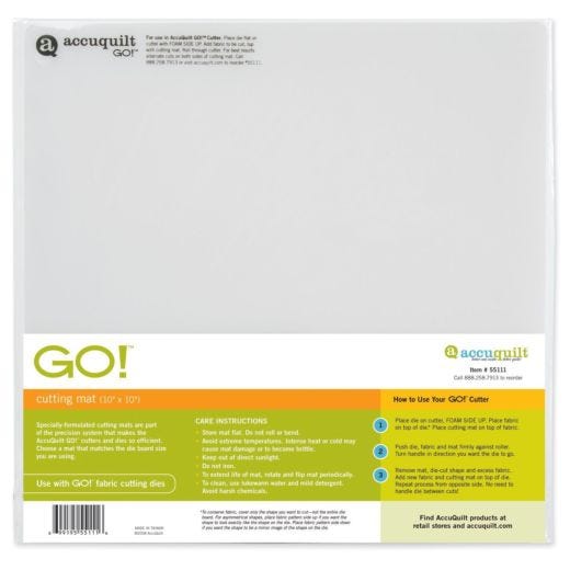 AccuQuilt GO! Cutting Mat-6 x 6 (2 Pack)