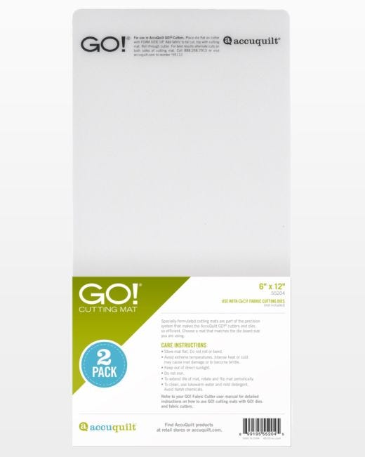 Go Cutting Mat 6 X 12 2 Pack