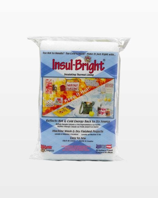 Insul-Bright Insulated Lining-36x45 sku# 645509MA, India