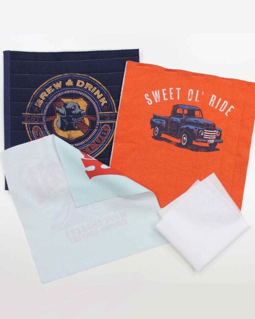 TShirt Project Fusible Interfacing AccuQuilt