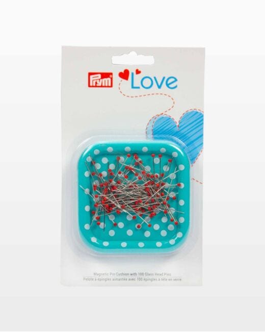 Prym Love Magnetic Pin Cushion with Pins