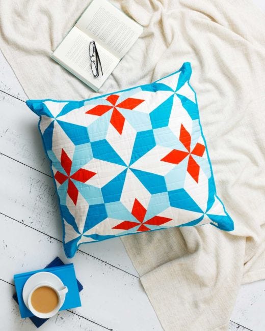 June Tailor Quilt As You Go Pillow Cover