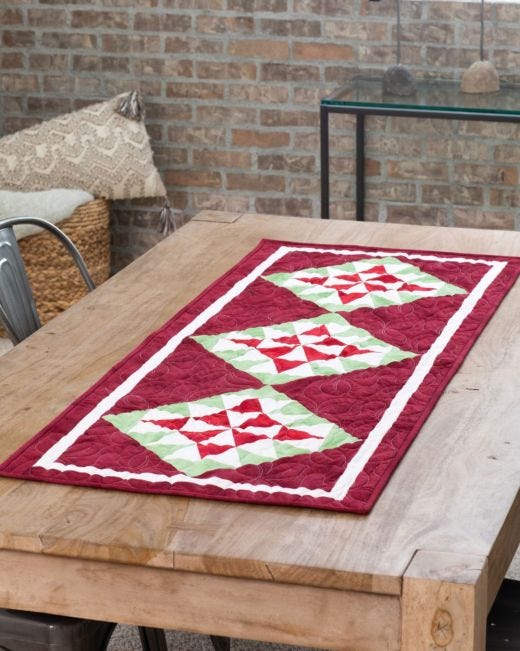 holiday table runner