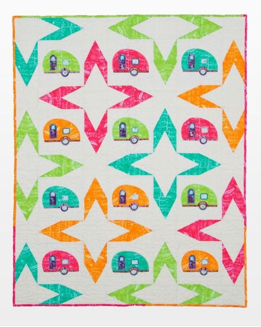 AccuQuilt GO! Going Camping Quilt Pattern