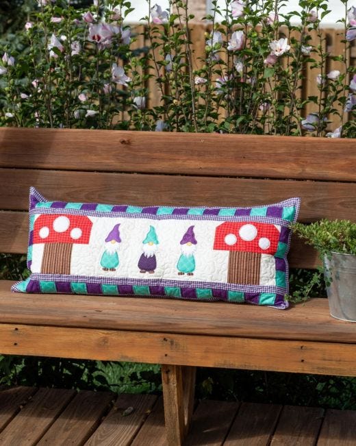 How to Sew a Bench Pillow - free bench cushion sewing tutorial