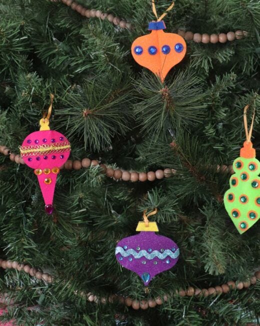 GO! Tree Ornaments Set Pattern - AccuQuilt
