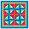 GO! Log Cabin Quilt Pattern