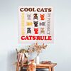 GO! Kittens with Attitude Wall Hanging Pattern