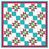 Studio 4-Patch Stars Wall Hanging Pattern (PQ10234i)
