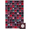 GO! Flaky Snowmen Rag Quilt Pattern