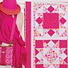Studio Big Block Quilt Pattern- Free (PQ10239) - green colorway