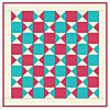 GO!® Quarter Square Triangle Baby Quilt Pattern- Free (PQ10215i)