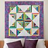 GO! Scrappy Star Log Cabin Quilt Pattern (PQ10259)