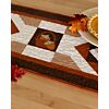 GO! Qube 10" Fall Table Runner Pattern