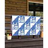 GO! Log Schoolhouse Throw Quilt Pattern