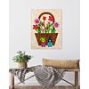 GO! Gnome Basket Wall Hanging Pattern