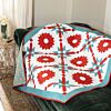 GO! Dalia Crossing Throw Quilt Pattern