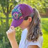 GO! Teen Trucker Hat Pattern by Chris Marchini of Rose City Originals