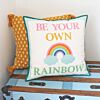 GO! Be Your Own Rainbow Throw Pillow Pattern