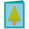 GO! Sparkle Tree Holiday Card Pattern