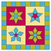 GO! 5 & 6 Point Stars Pattern