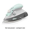 Oliso Mini Iron With Trivet Aqua