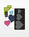 GO! Heart-2", 3", 4" Die