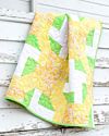 GO! Qube 10" Cutting Edge Throw Quilt Pattern