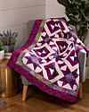 GO! Qube 10" Starry Spools Throw Quilt Pattern
