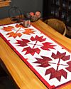 GO! Maple Leaf Table Runner Pattern